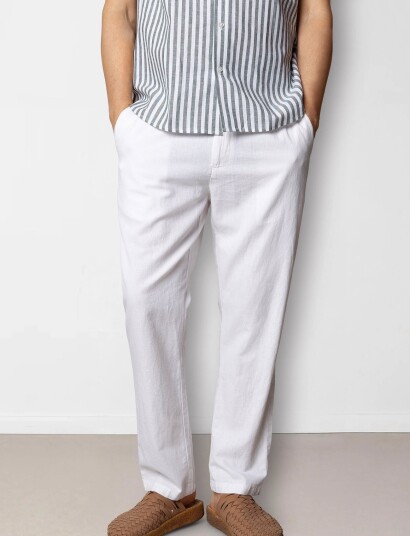 Clean Cut Copenhagen Barcelona Luca Pants White 38 x 32 Clean Cut Copenhagen Barcelona Luca Pants White 38 x 32