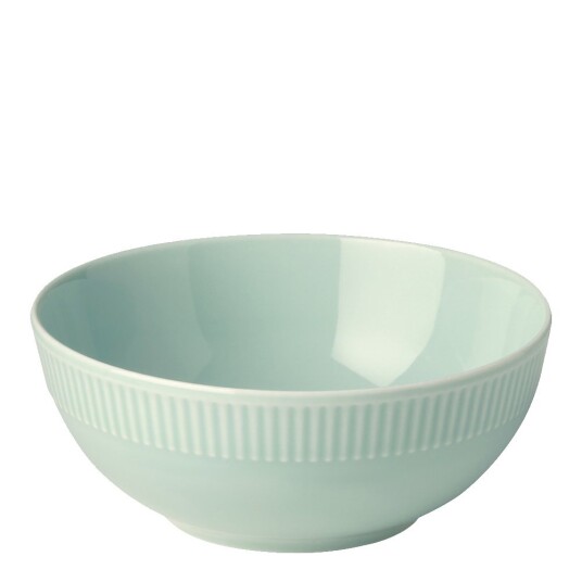 Aida Relief skål 15 cm lys grønn