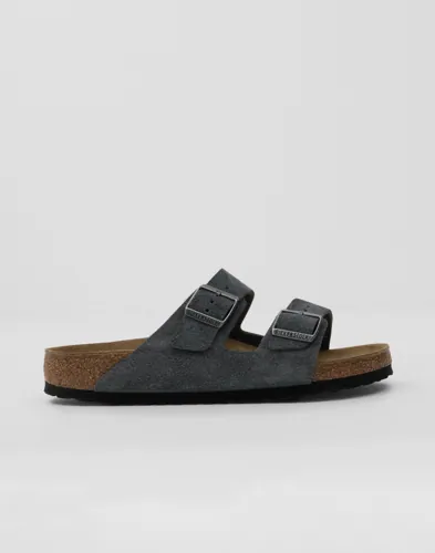 Birkenstock Arizona Leve Charcoal Sandaler Svart Birkenstock Arizona Leve Charcoal Sandaler Svart