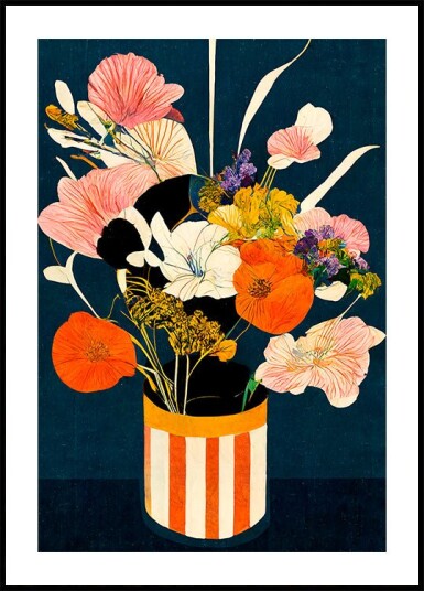 Treechild Vivid Blossoms Plakat Plakat / 40x50cm