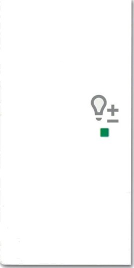Abb Dimmer Future Linear 6220-0-0610 Enkeltvippe Matt, Hvit Venstre