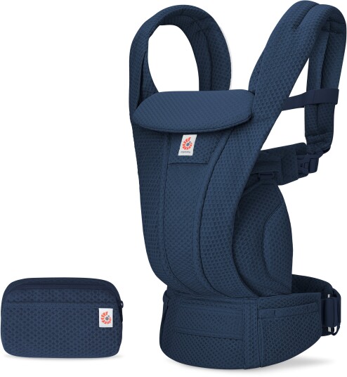 Ergobaby Omni Deluxe Bæresele Mesh Midnight Blue Ergobaby Omni Deluxe Bæresele Mesh Midnight Blue