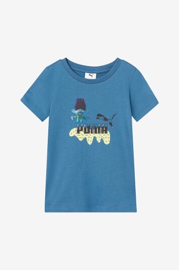 Puma T skjorte Puma X Trolls Tee Blå Puma T skjorte Puma X Trolls Tee Blå