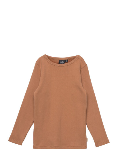 Sofie Schnoor Baby and Kids Arizonasb T Shirt Long Sleeve Brown 68