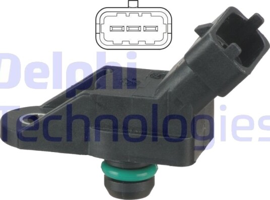 DELPHI PS10186 MAP-sensor DELPHI PS10186 MAP-sensor