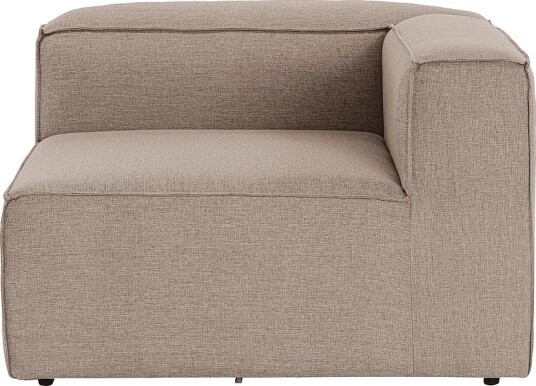 Homitis   1 seters sofa  Brinly Right   Brun