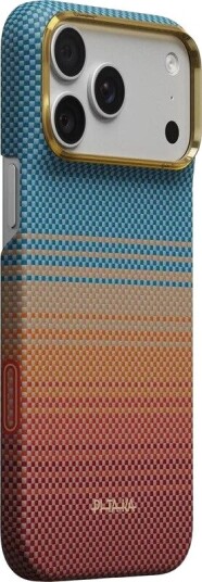 PITAKA Edge Deksel California Dream Sunset 2.0 til iPhone 18 Pro Max/17 Pro Max - MagSafe Kompatibel