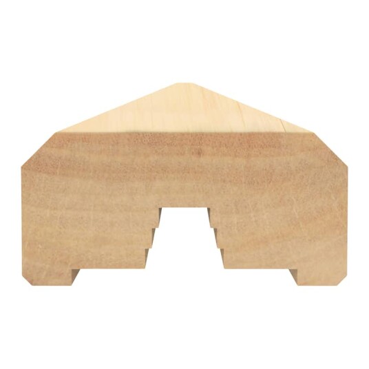Over/Underligger Jabo 2400x95x45 mm Over/Underligger Jabo 2400x95x45 mm
