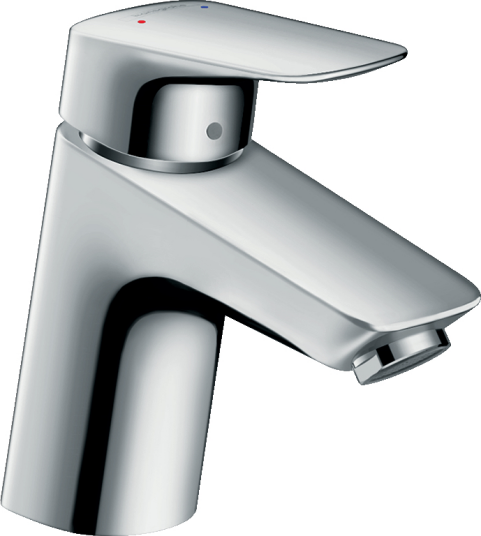 Hansgrohe Logis servantbatteri 70 Med bunnventil, Krom Hansgrohe Logis servantbatteri 70 Med bunnventil, Krom