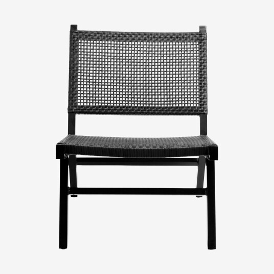 Nordal VASAI lounge hagestol i flettet polyrattan 8641