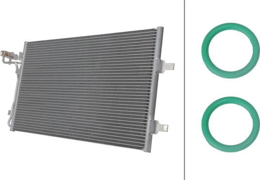 HELLA 8FC 366 222-911 Kondensator, klimaanlegg