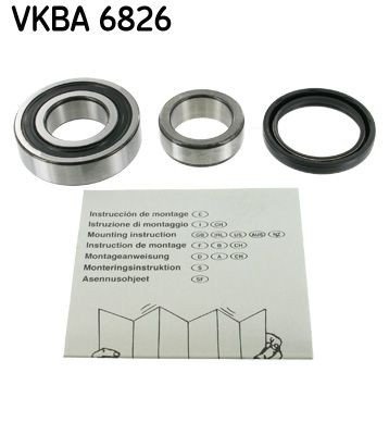 Hjullager SKF VKBA 6826 Hjullager SKF VKBA 6826