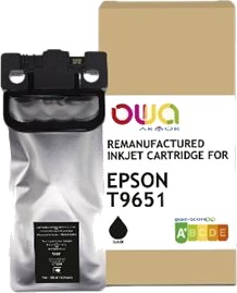 OWA Epson T9651 svart kompatibel blekkpatron 225 ml K20824OW OWA Epson T9651 svart kompatibel blekkpatron 225 ml K20824OW