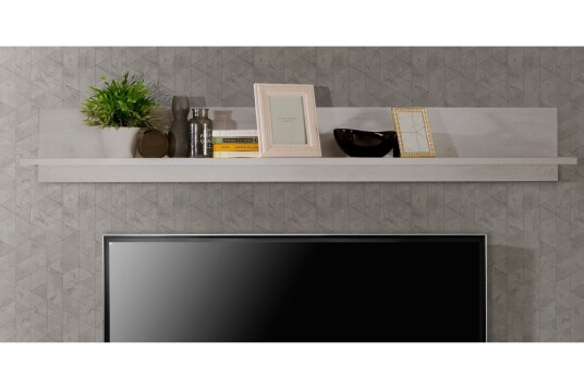 Vegghylle Feres 22x180 cm Hvit