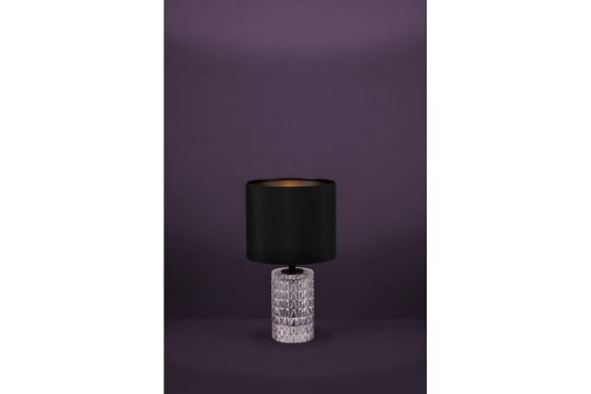 Bordlampe Eglo Sapuara Svart Krystall Bordlampe Eglo Sapuara Svart Krystall