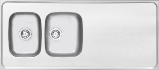 Contura Steel Classic kjøkkenbord rustfritt stål 1420x600x160 mm