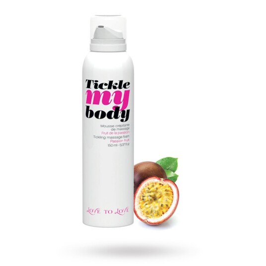 Tickle My Body Massage Foam Pasjonsfrukt Tickle My Body Massage Foam Pasjonsfrukt