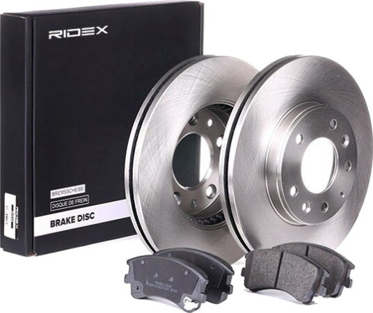 RIDEX 3405B0102 Bremseskiver og -klosser