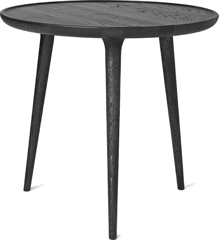 Mater Accent Salongbord Sort Eik Stor Ø60 Mater Accent Salongbord Sort Eik Stor Ø60