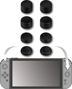Konix NSW2 Thumb Grips X8