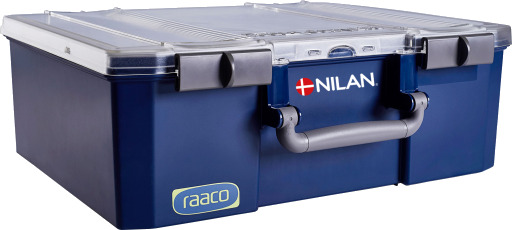 NILAN serviceboks for CTS lys HMI t/CTS lys HMI PP/PC blå