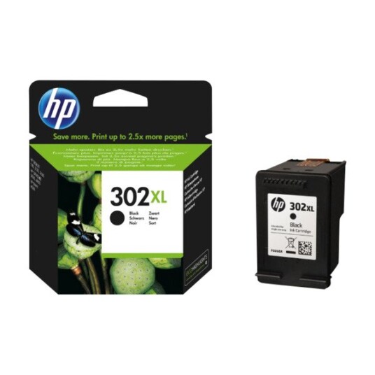HP 302XL (SORT) HPF6U68AE-BL BLISTERED