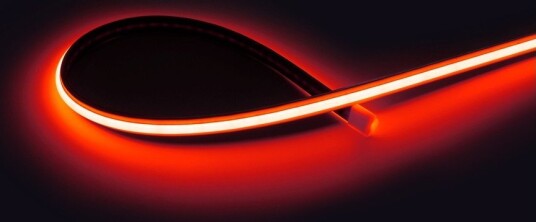 Ledlife 5m 9W/m Rød Dot free COB LED strip 24V DC IP67 240 LED/m 5 års garanti