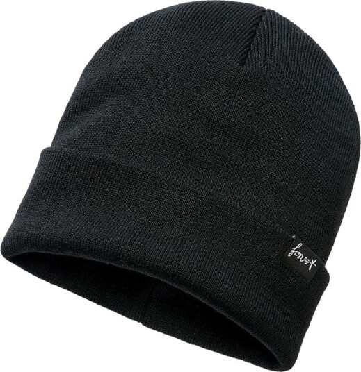 Forvert Maverick Rib Beanie Svart Forvert Maverick Rib Beanie Svart