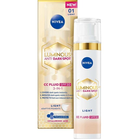 NIVEA Luminous630 3-i-1 CC Fluid med SPF30 - 40 ml