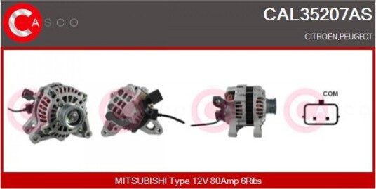 Dynamo CASCO CAL35207AS Dynamo CASCO CAL35207AS