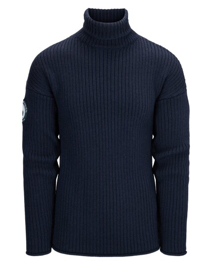 Amundsen Sports Heroes Original Turtle Neck, Herre Faded Navy M Amundsen Sports Heroes Original Turtle Neck, Herre Faded Navy M