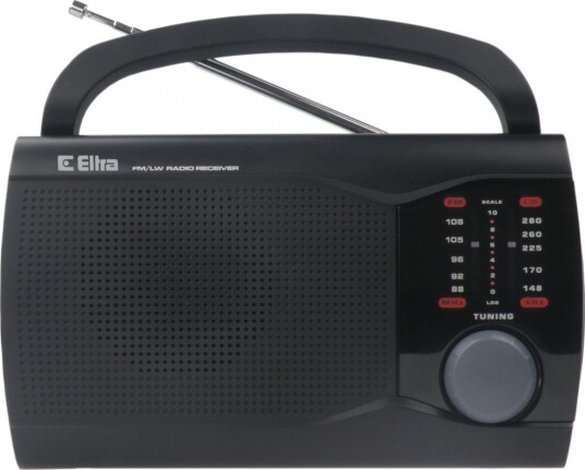 Eltra EWA FM/AM Radio Svart
