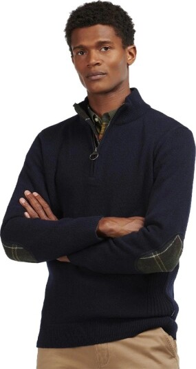 Barbour Half zip holden XL blå herre