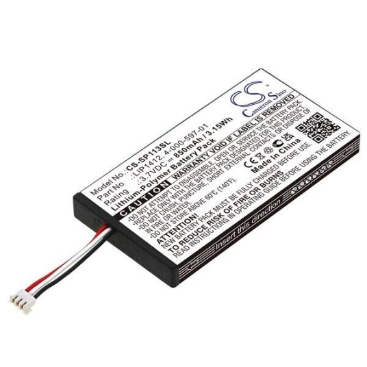 Sony PSP-N1007 batteri (930 mAh 3.7 V) Sony PSP-N1007 batteri (930 mAh 3.7 V)