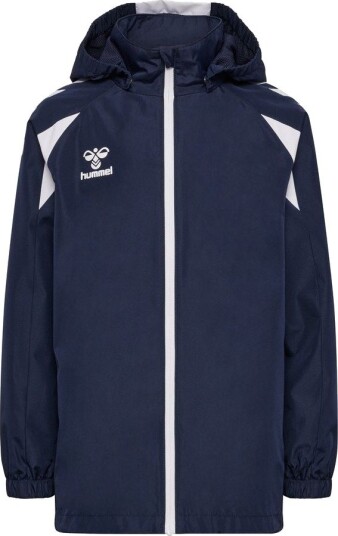 Hummel Core 2.0 All Weather Jakke   Marine/hvit Barn størrelse 128 cm