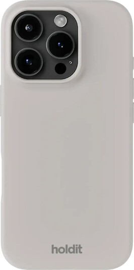 Holdit Silicone Case iPhone 16 Pro Grey Holdit Silicone Case iPhone 16 Pro Grey