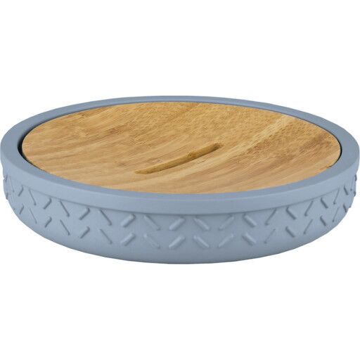 Kleine Wolke Dash såpeholder blå Blå/Tre