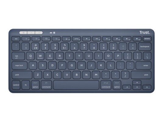 Trust Lyra Compact Wireless Tastatur 2.4Ghz Bluetooth 5.0 Qwerty 25095