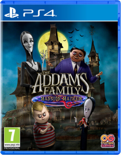 The Addams Family Mansion Mayhem PS4 Spill