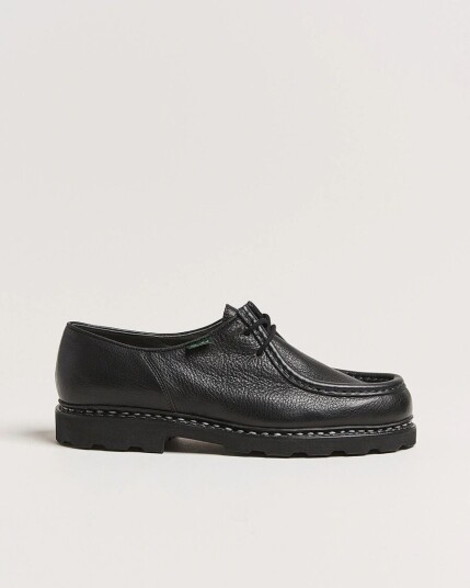 Paraboot Michael Derby Black Deerskin Paraboot Michael Derby Black Deerskin