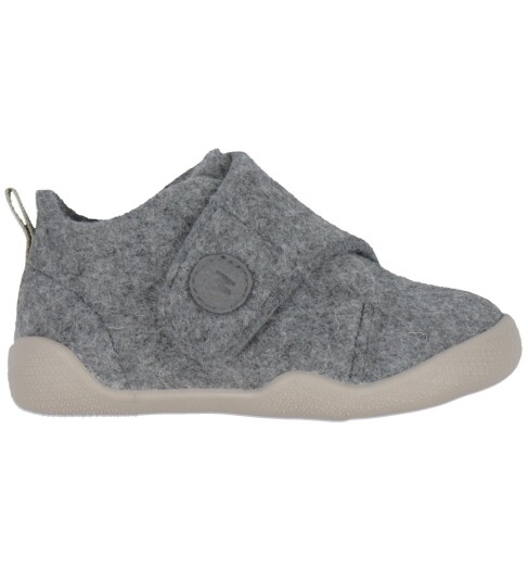Wheat Indoor Shoe Fleecy - Grey - 26