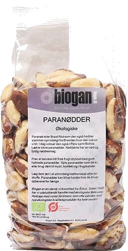 Biogan paranøtter Ø 400 gr Biogan paranøtter Ø 400 gr