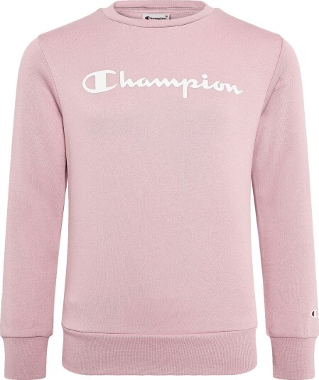 Champion Crewneck Sweatshirt   Pink   150 155