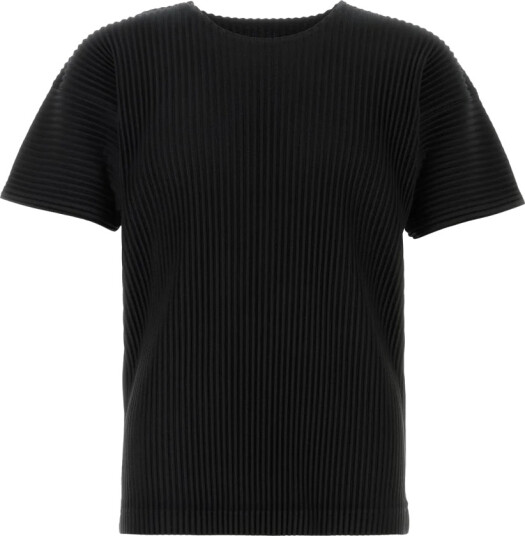 Issey Miyake Herre Topper Svart L, Issey Miyake Herre Topper Svart L,