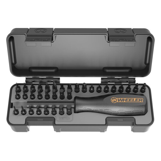 Wheeler Spacesaver Skrutrekkersett 36 deler Wheeler Spacesaver Skrutrekkersett 36 deler