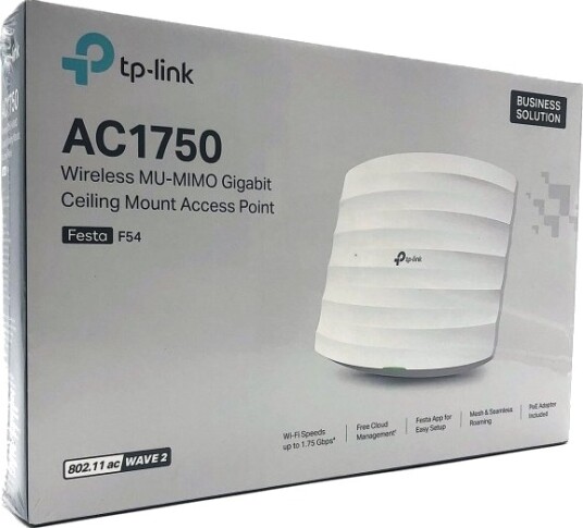 TP-Link Festa F54 Router 1300 Mbit/s Trådløs Hvit PoE TP-Link Festa F54 Router 1300 Mbit/s Trådløs Hvit PoE