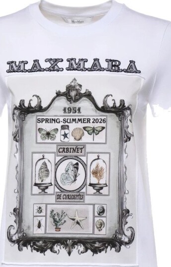 Max Mara, Dame, Topper, Hvit, S,