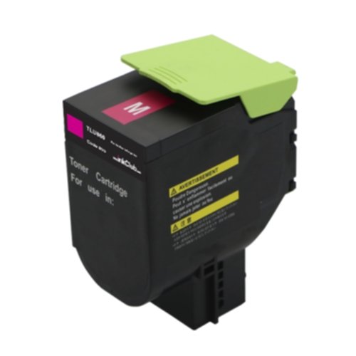 inkClub TLU860 Tonerkassett, erstatter Lexmark 802HM, magenta, 3.000 sider