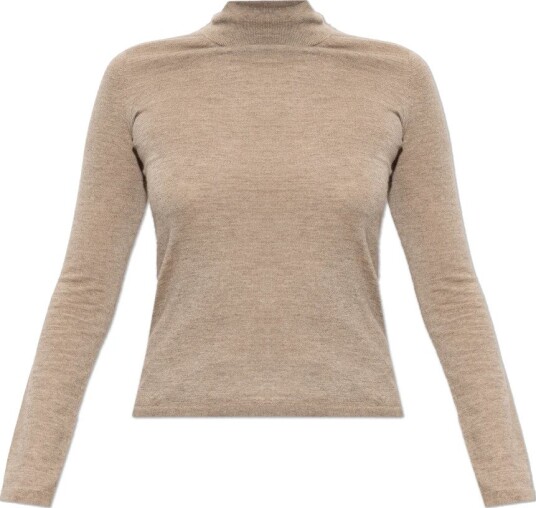 Max Mara Dame Strikkevarer Beige XS,