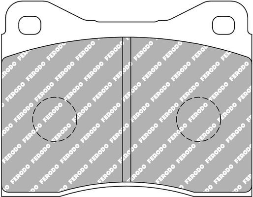 Bremseklosser FERODO RACING FCP399R